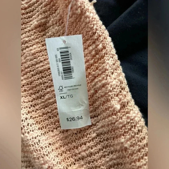 NWT women’s pink lightweight cardigan - Picture 5 of 5